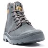 Ботинки Palladium Pampa Hi Coated 74375-068 высокие серые - Ботинки Palladium Pampa Hi Coated 74375-068 высокие серые