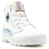 Ботинки Palladium Pampa Underlayer 99183-116 текстильные белые - Ботинки Palladium Pampa Underlayer 99183-116 текстильные белые