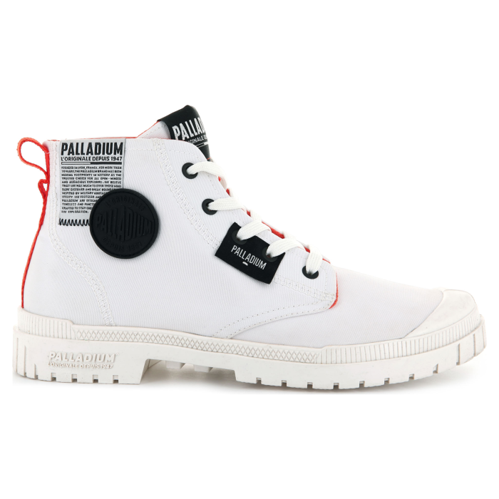 Ботинки Palladium Sp20 Overlab 77371-116 высокие белые 