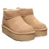 Угги женские Bearpaw Retro Shorty 2940W Iced Coffee светло-коричневые - Угги женские Bearpaw Retro Shorty 2940W Iced Coffee светло-коричневые