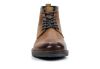 Кожаные мужские ботинки Wrangler Boogie Mid WM182041-69 коричневые - Кожаные мужские ботинки Wrangler Boogie Mid WM182041-69 коричневые