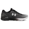 Кроссовки женские Under Armour Ua W Charged Bandit 4 Black / White / White 3020357-001 низкие текстильные черные - Кроссовки женские Under Armour Ua W Charged Bandit 4 Black / White / White 3020357-001 низкие текстильные черные