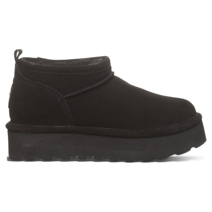 Угги женские Bearpaw Retro Super Shorty 3051W Black черные 