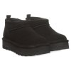 Угги женские Bearpaw Retro Super Shorty 3051W Black черные - Угги женские Bearpaw Retro Super Shorty 3051W Black черные