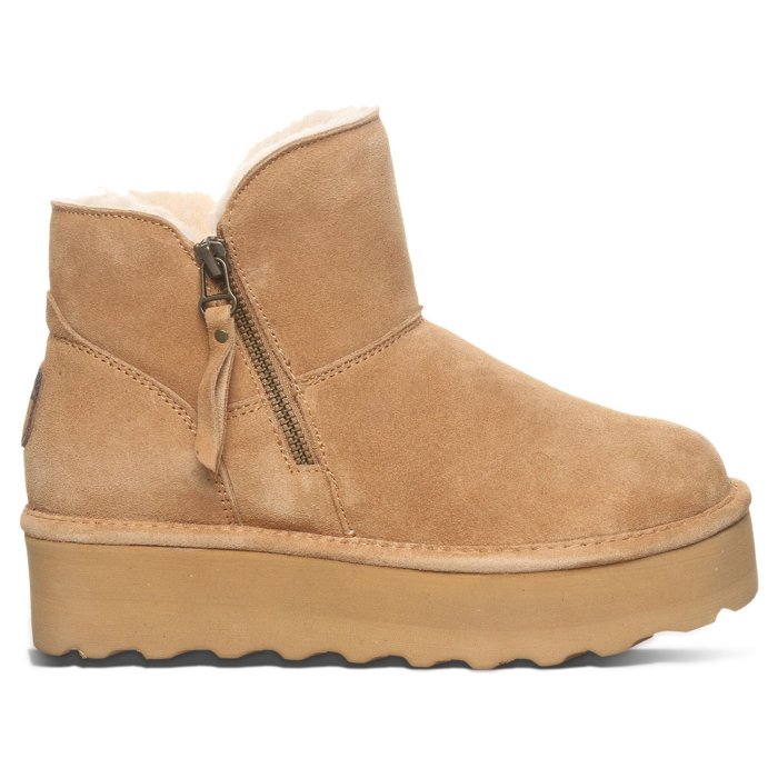 Угги женские Bearpaw Retro Maren 3119W Iced Coffee светло-коричневые 