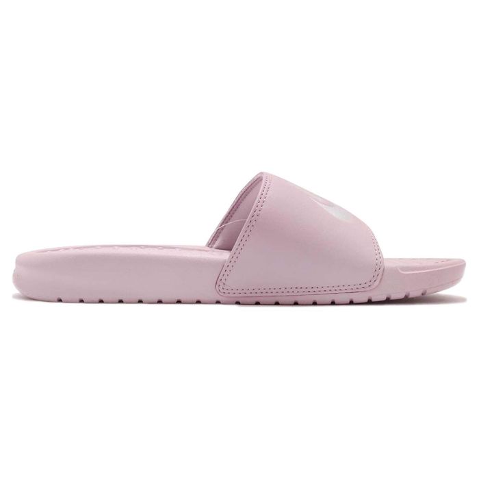 Тапочки женские Nike Benassi Just Do It 343881-614 пляжные розовые 