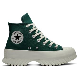 Кеды женские Converse Chuck Taylor All Star Lugged A00850 текстильные зеленые