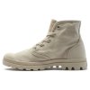 Ботинки Palladium Pampa Hi 92352-298 текстильные высокие бежевые - Ботинки Palladium Pampa Hi 92352-298 текстильные высокие бежевые
