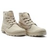 Ботинки Palladium Pampa Hi 92352-298 текстильные высокие бежевые - Ботинки Palladium Pampa Hi 92352-298 текстильные высокие бежевые