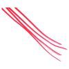 Шнурки силиконовые Hilace Group 2906 красные - Шнурки силиконовые Hilace Group 2906 красные