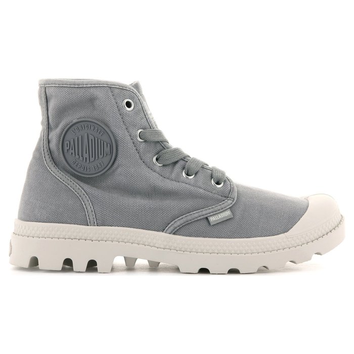 Ботинки Palladium Pampa Hi 92352-071 высокие серые 