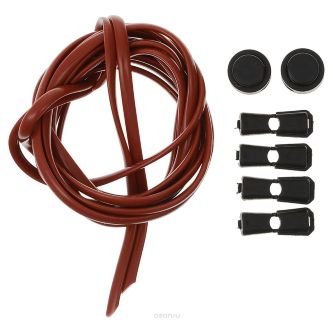 Шнурки силиконовые Hilace Group 2944 коричневые