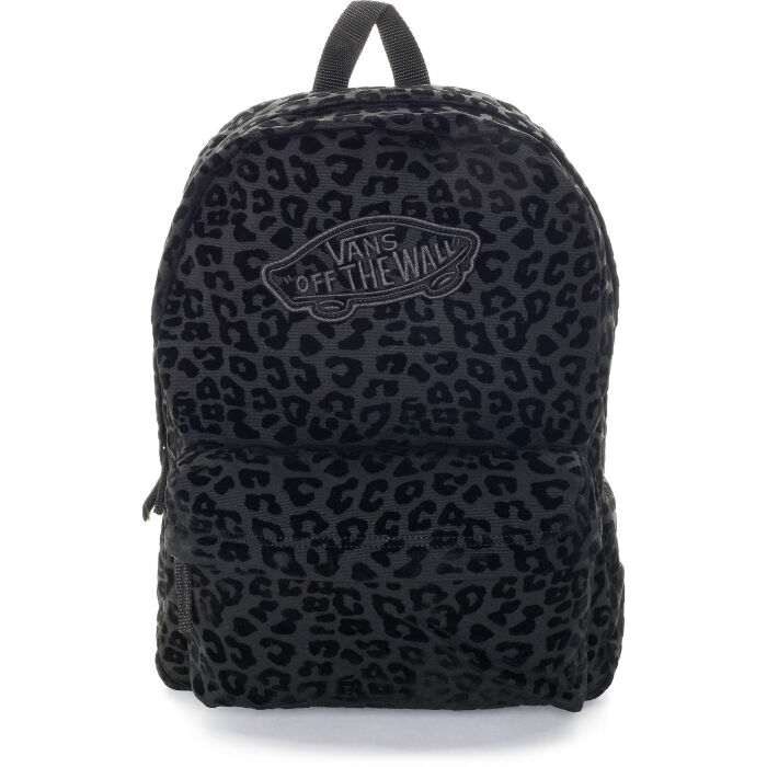Рюкзак Vans Realm Leopard Black/Black черный 