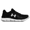 Беговые кроссовки женские Under Armour Ua W Micro G Assert 7 3020674-001 низкие беговые черные - Беговые кроссовки женские Under Armour Ua W Micro G Assert 7 3020674-001 низкие беговые черные