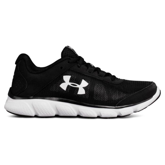 Беговые кроссовки женские Under Armour Ua W Micro G Assert 7 3020674-001 низкие беговые черные 