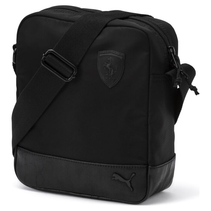 Сумка через плечо Puma SF LS Portable (3 л) мужская для водителя на молнии черная 7550601 