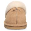 Тапочки женские Bearpaw Loki 671W Iced Coffee светло-коричневые - Тапочки женские Bearpaw Loki 671W Iced Coffee светло-коричневые