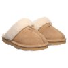 Тапочки женские Bearpaw Loki 671W Iced Coffee светло-коричневые - Тапочки женские Bearpaw Loki 671W Iced Coffee светло-коричневые
