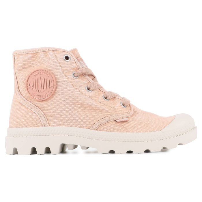 Ботинки Palladium Pampa Hi 92352-664 текстильные высокие оранжевые 