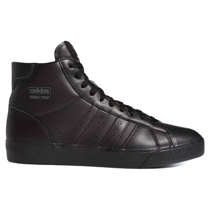 Кеды мужские Adidas Basket Profi Cblack/Cblack/Gretwo FW3640 кожаные черные 