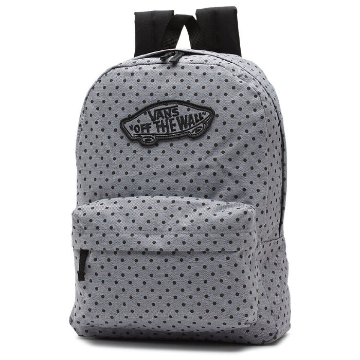Рюкзак Vans Realm Blue Wash Twill серый 