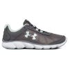 Беговые кроссовки женские Under Armour Ua W Micro G Assert 7 3020674-102 низкие беговые серые - Беговые кроссовки женские Under Armour Ua W Micro G Assert 7 3020674-102 низкие беговые серые