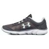 Беговые кроссовки женские Under Armour Ua W Micro G Assert 7 3020674-102 низкие беговые серые - Беговые кроссовки женские Under Armour Ua W Micro G Assert 7 3020674-102 низкие беговые серые