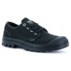 Ботинки Palladium Pampa Oxford 92351-008 текстильные черные - Ботинки Palladium Pampa Oxford 92351-008 текстильные черные