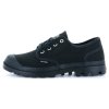 Ботинки Palladium Pampa Oxford 92351-008 текстильные черные - Ботинки Palladium Pampa Oxford 92351-008 текстильные черные