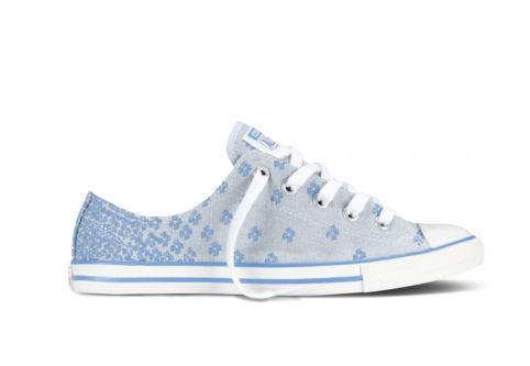 Кеды Converse (конверс) Chuck Taylor All Star Dainty 547150 светло-голубые