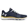 Кроссовки мужские Under Armour Ua Strive 7 Nm Academy / Gold Rush / White 3020750-400 низкие текстильные синие - Кроссовки мужские Under Armour Ua Strive 7 Nm Academy / Gold Rush / White 3020750-400 низкие текстильные синие
