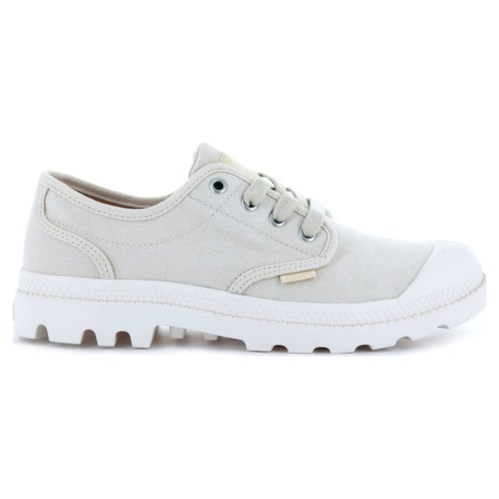 Ботинки Palladium Pampa Oxford 92351-210 текстильные бежевые 