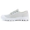 Ботинки Palladium Pampa Oxford 92351-210 текстильные бежевые - Ботинки Palladium Pampa Oxford 92351-210 текстильные бежевые