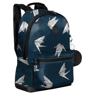 Рюкзак городской GRIZZLY с одним отделением RXL-322-10/1 синий