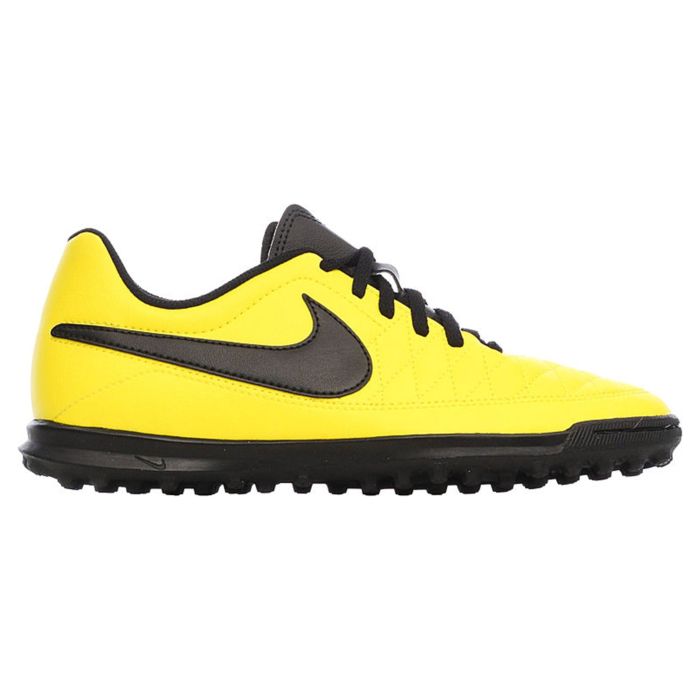 Бутсы мужские Nike Majestry Tf AQ7901-701 футбольные желтые 