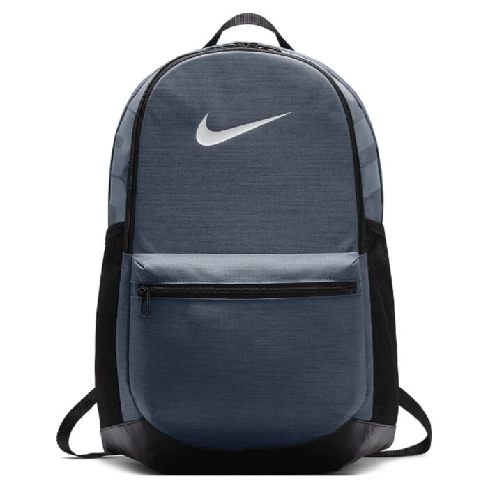 Рюкзак спортивный Nike Brasilia вместительный для тренировок серый BA5329-064 