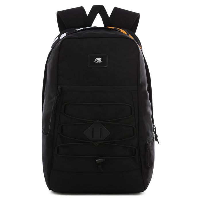 Рюкзак городской Vans Snag Plus Black Cordura мужской со шнуровкой черный 