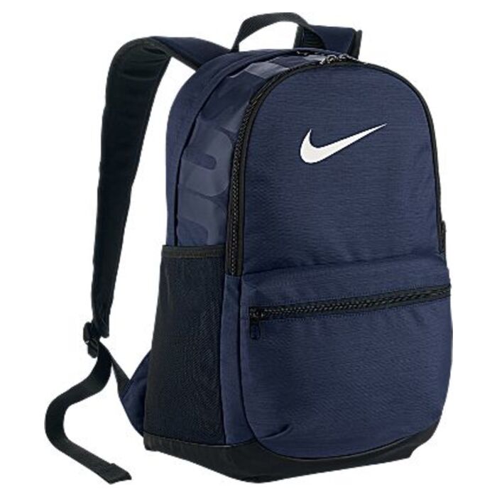 Спортивный рюкзак Nike Brasilia вместительный для тренировок синий BA5329-410 
