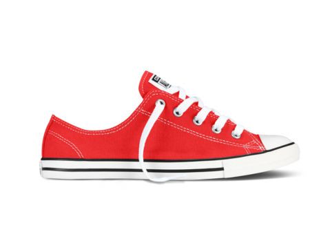 Кеды Converse (конверс) Chuck Taylor All Star Dainty 547155 красные