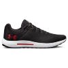 Кроссовки мужские Under Armour Ua Micro G Pursuit Fiber Opt Charcoal / White / Red 3021148-101 низкие текстильные черные - Кроссовки мужские Under Armour Ua Micro G Pursuit Fiber Opt Charcoal / White / Red 3021148-101 низкие текстильные черные