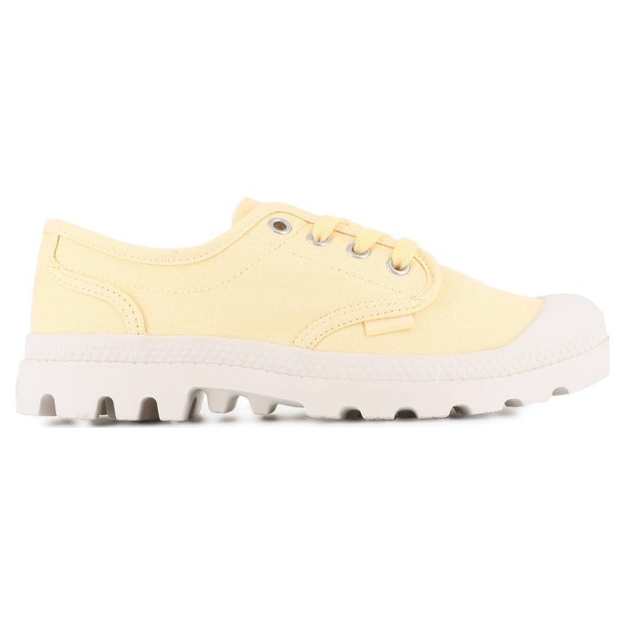 Ботинки Palladium Pampa Oxford 92351-721 текстильные желтые 