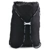 Сумка-мешок Under Armour Ozsee (25 л) на затяжках с карманом черная 1261954-001 - Сумка-мешок Under Armour Ozsee (25 л) на затяжках с карманом черная 1261954-001