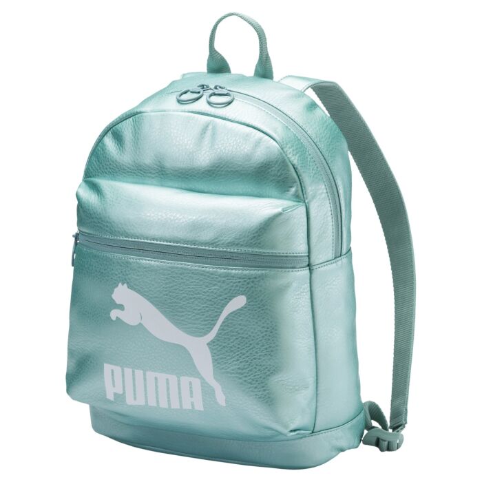 Рюкзак городской Puma Prime женский блестящий зеленый 7516402 