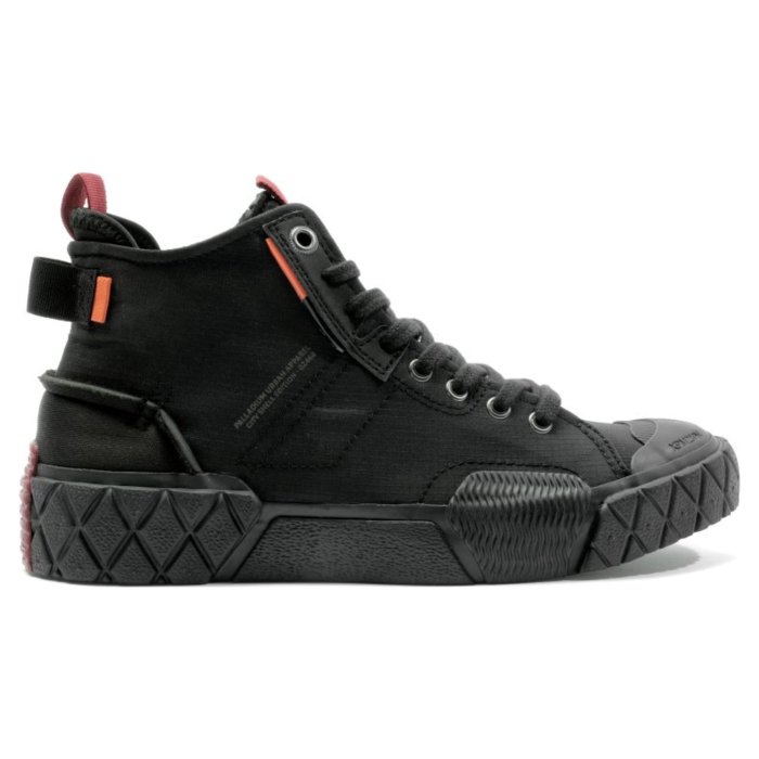 Кеды Palladium Ace City Shell Chukka 79131-008 текстильные высокие черные 