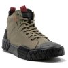 Кеды Palladium Ace City Shell Chukka 79131-308 текстильные высокие серо-зеленые - Кеды Palladium Ace City Shell Chukka 79131-308 текстильные высокие серо-зеленые