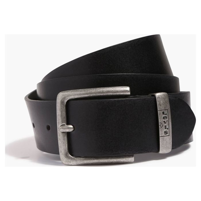 Ремень мужской Levis Belt Levi&#039;S® New Albert Belt 38016-0024 кожаный черный 