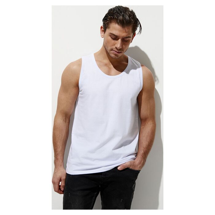 Майка мужская Оmsa COTTON OmT_U 1101 белая 