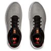 Кроссовки мужские Under Armour Icro G Pursuit Steel / Black / After Burn 3000011-111 низкие текстильные серые - Кроссовки мужские Under Armour Icro G Pursuit Steel / Black / After Burn 3000011-111 низкие текстильные серые