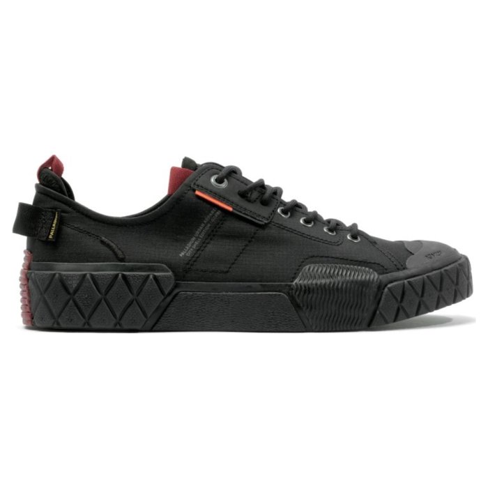 Кеды Palladium Ace City Shell Lo 79132-008 текстильные черные 