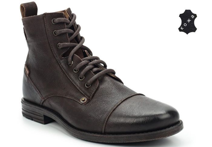 Кожаные мужские ботинки Levis EMERSON 225115/872-29 коричневые 